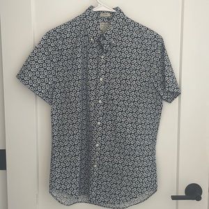 J Crew Short Sleeve Button Down - Floral Print S